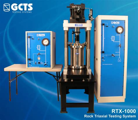 triaxial test on rock